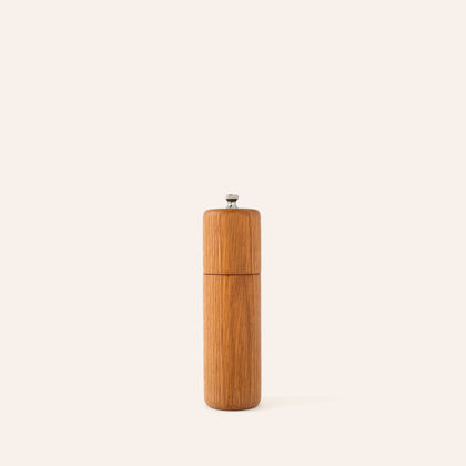 Column Pepper Mill in Oak