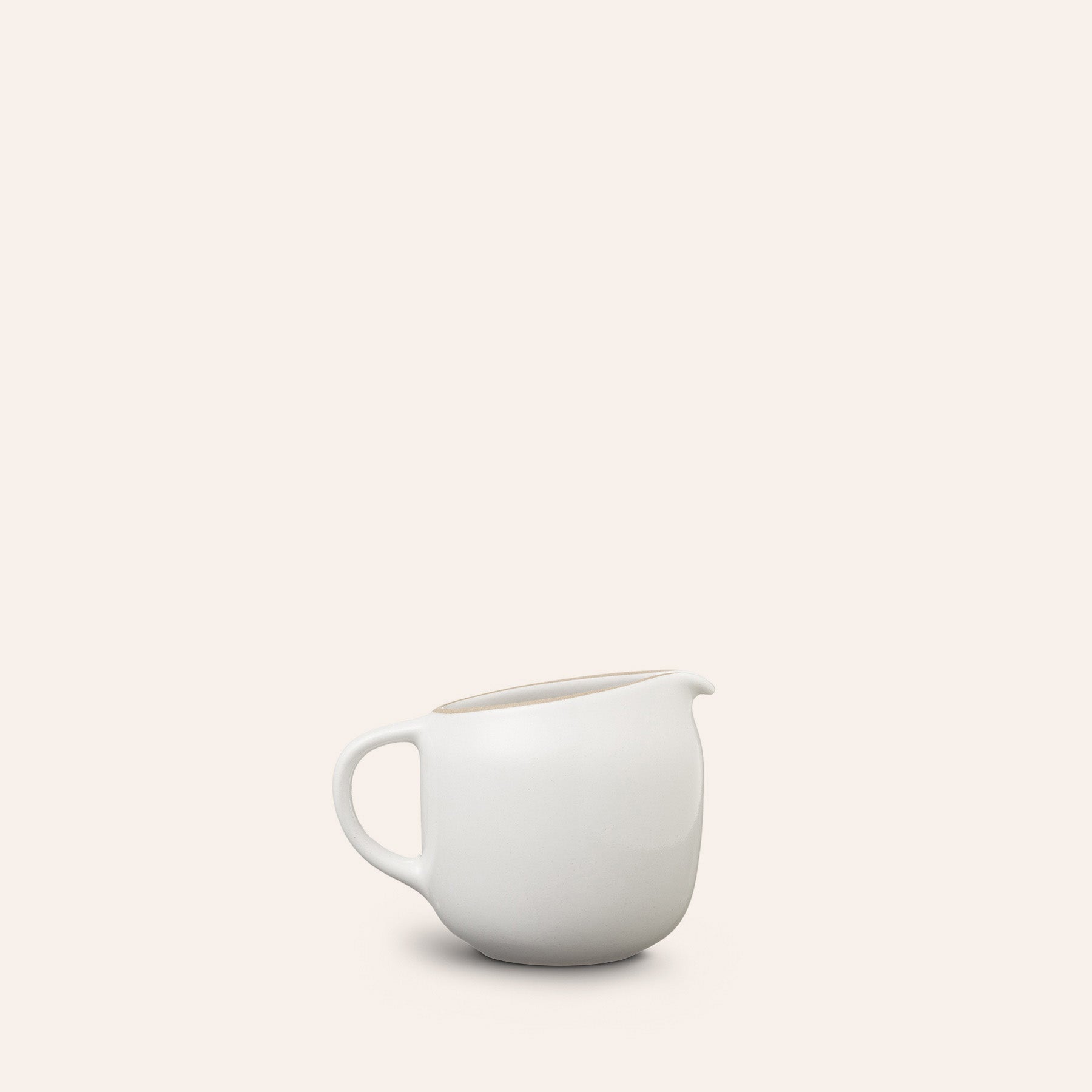 Creamer in Opaque White
