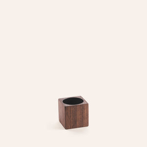 Walnut Cube Cup