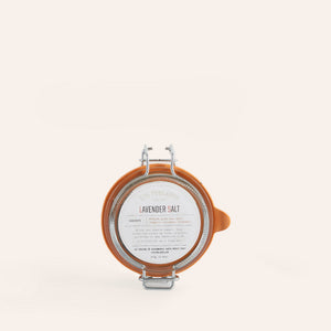 Lavender Salt Weck Jar