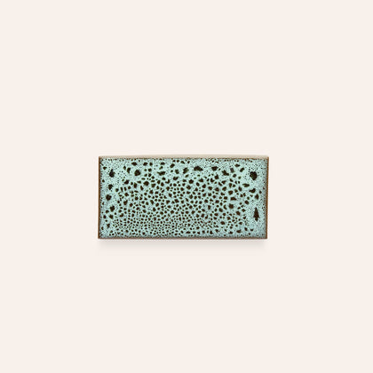 LG7 Sample in Opaque White-Antique Green
