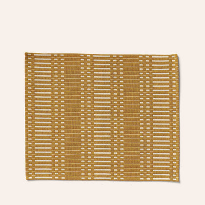 Helios Placemat in Ochre