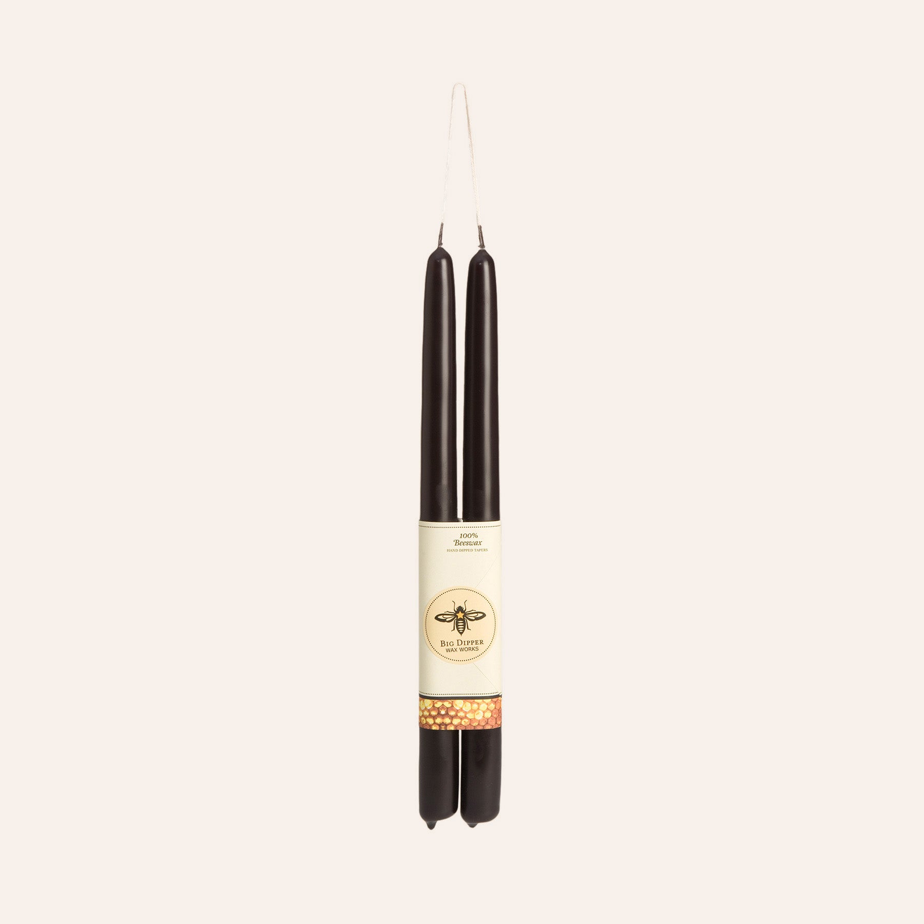 Standard Taper Candle in Black