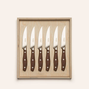 Rosewood Steak Knife Set