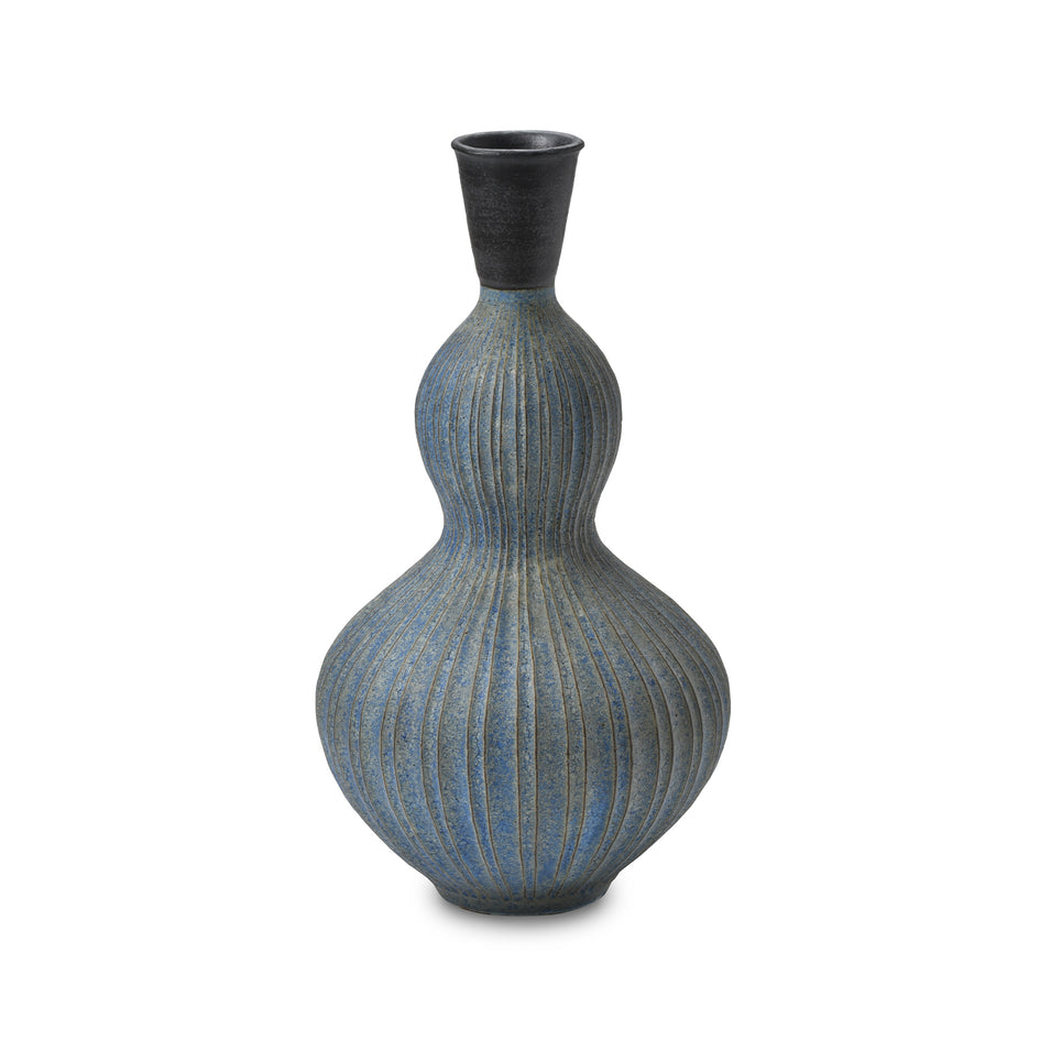 #40 Torso Vessel in Indigo Image 1