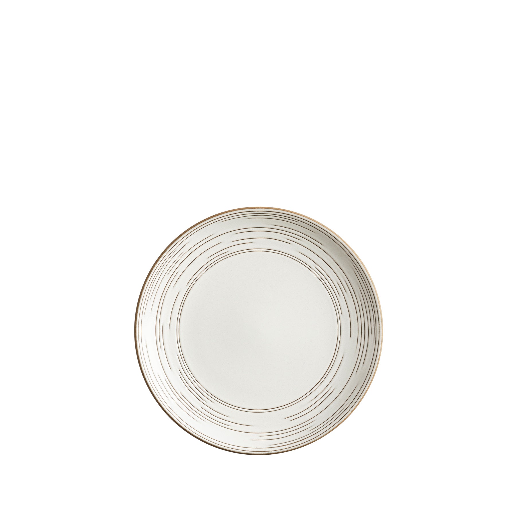 Echo Etched Salad Plate in Opaque White Zoom Image 1