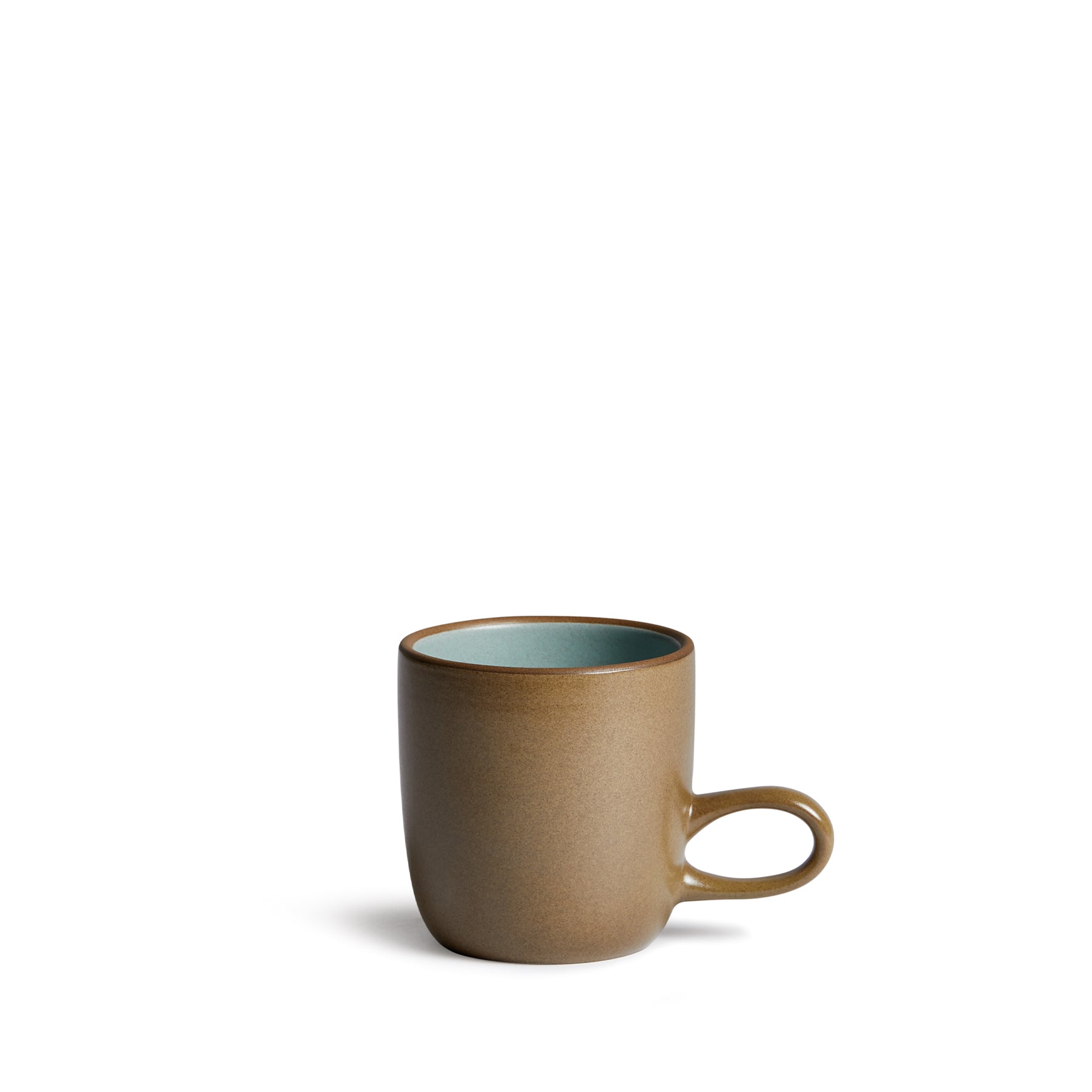 Studio Mug in Aqua/Hickory Zoom Image 1