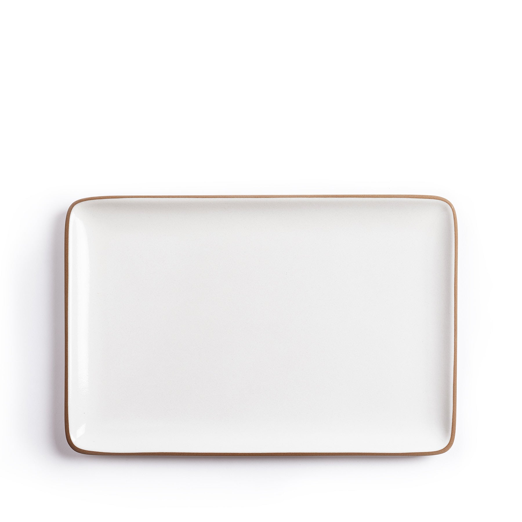 9x14 Platter in Opaque White Zoom Image 1