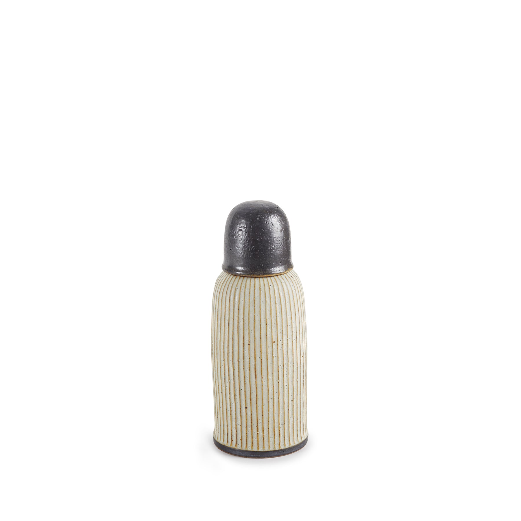 #14 Medium Pleated Water Bottle with Lid Zoom Image 1
