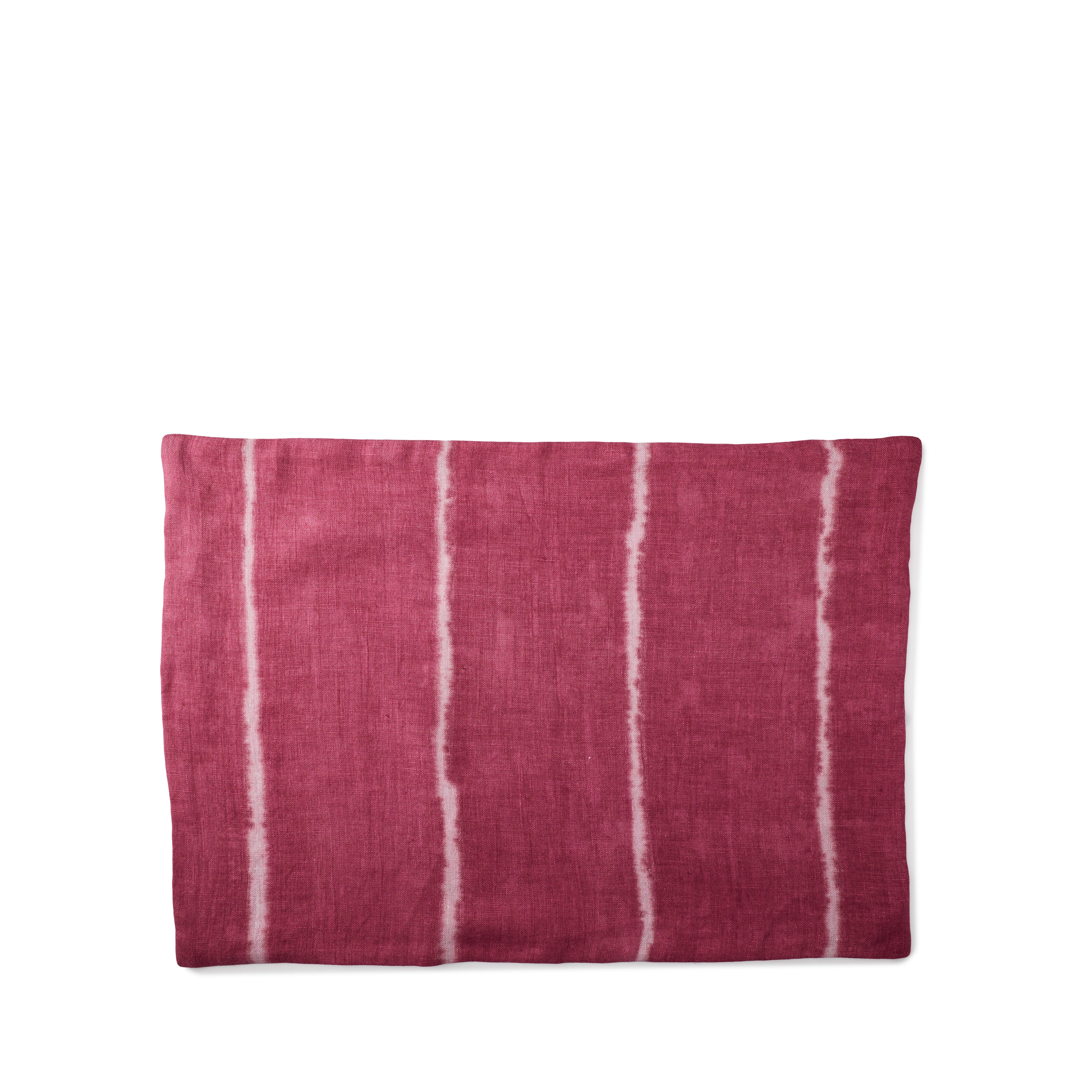 Stripes Placemat in Cranberry Zoom Image 1