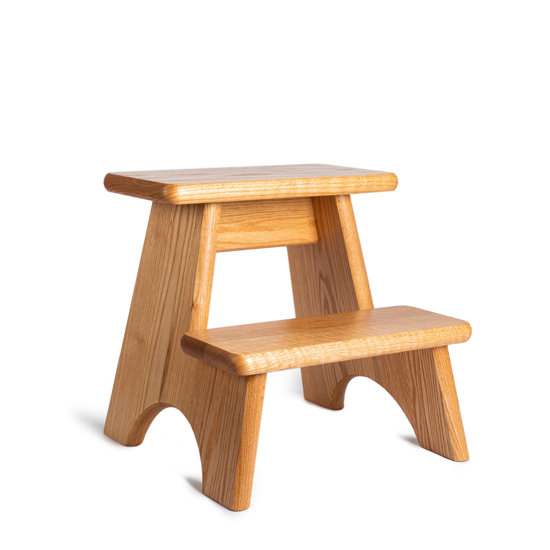 Merton Step Stool in Oak Zoom Image 1