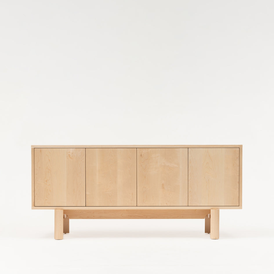 Brower Credenza in Oak Image 1