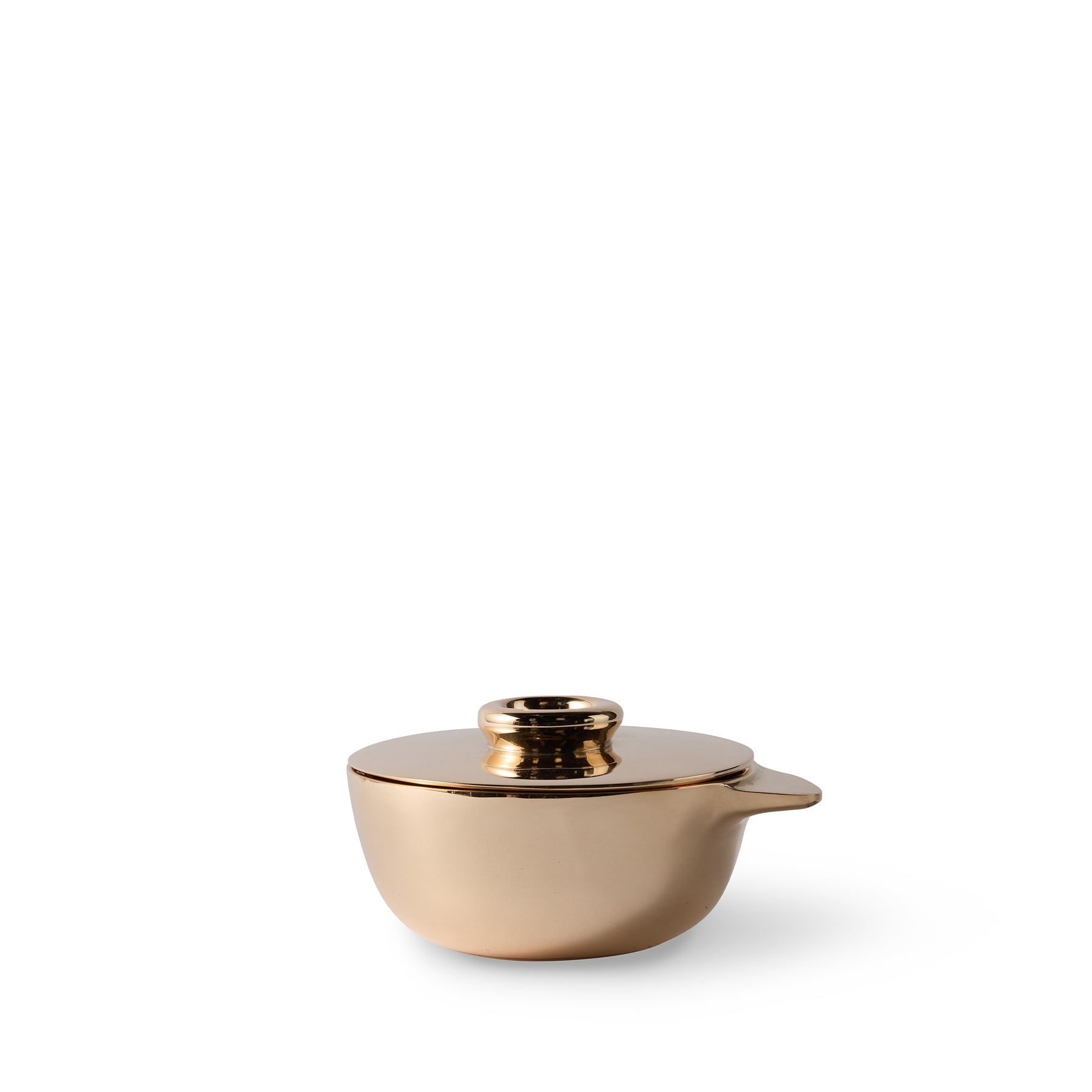 Bronze Casserole Dish with Lid Zoom Image 1