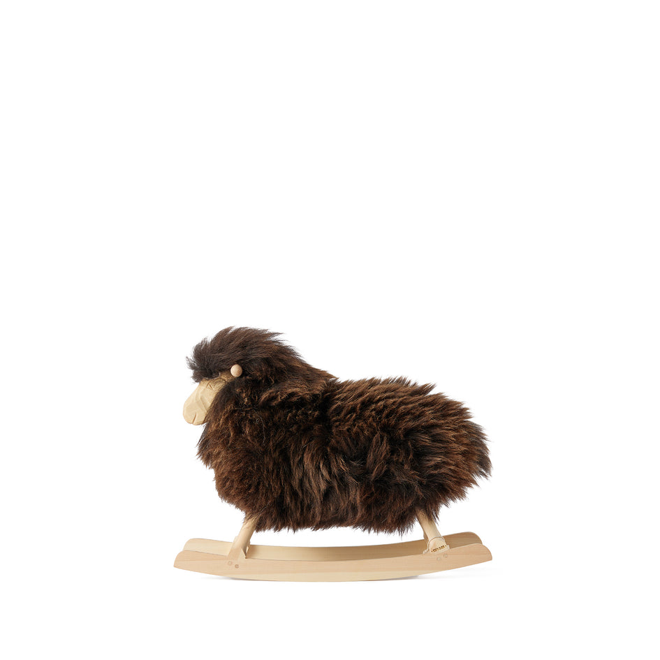 Rocking Lamb in Brown Image 1
