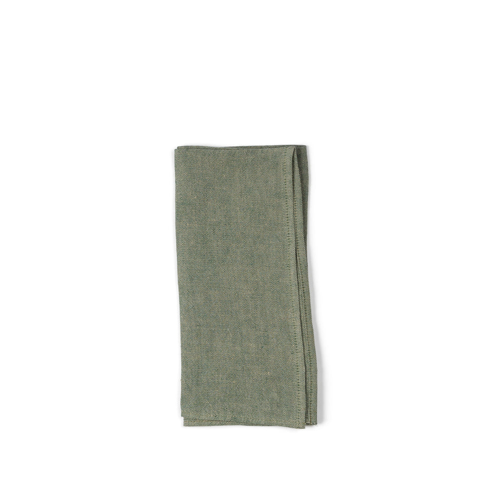 Hopsack Napkins in Slate Green (Set of 2) Image 1
