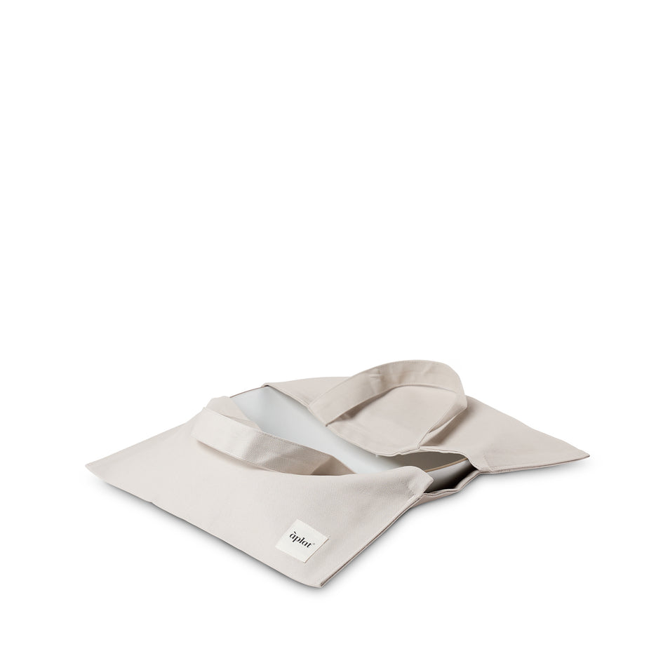 Plat Wide Dish Tote in Stone Image 1
