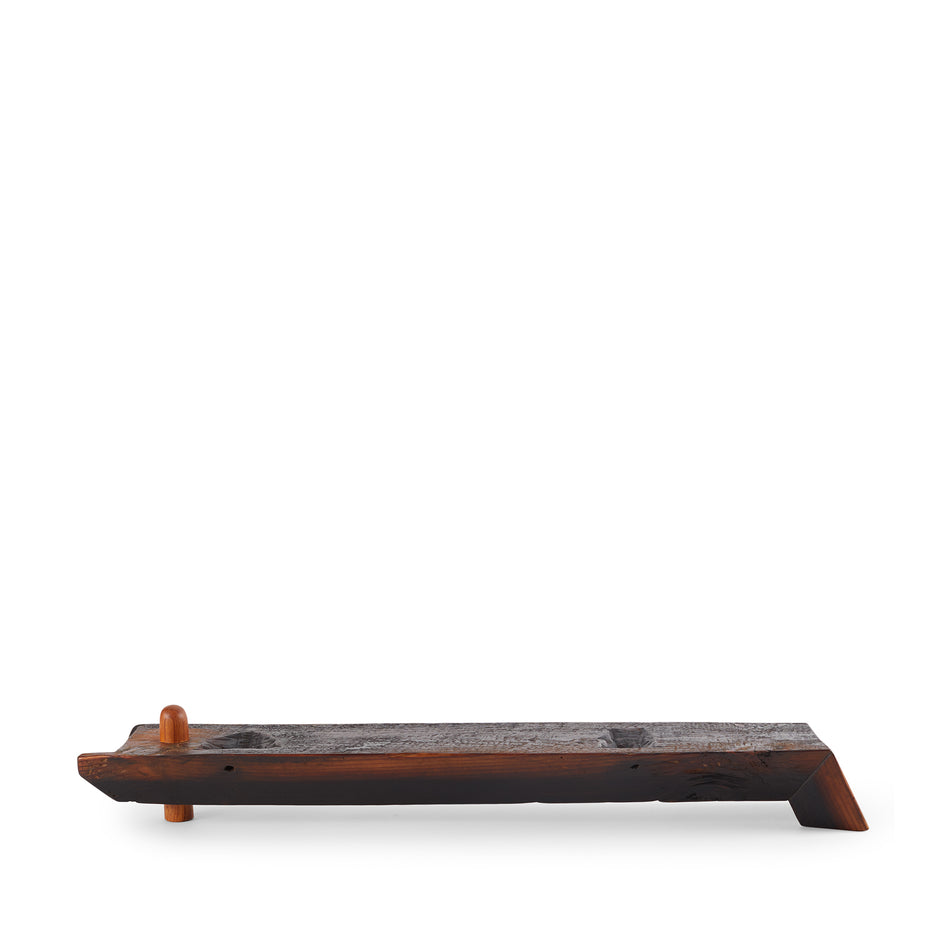 #14 Japanese Zelkova and Reclaimed Wood Display Shelf C Image 1