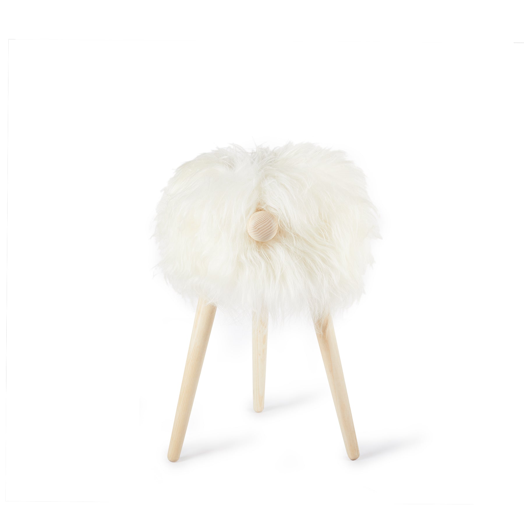 Tall Tuft Stool Zoom Image 1