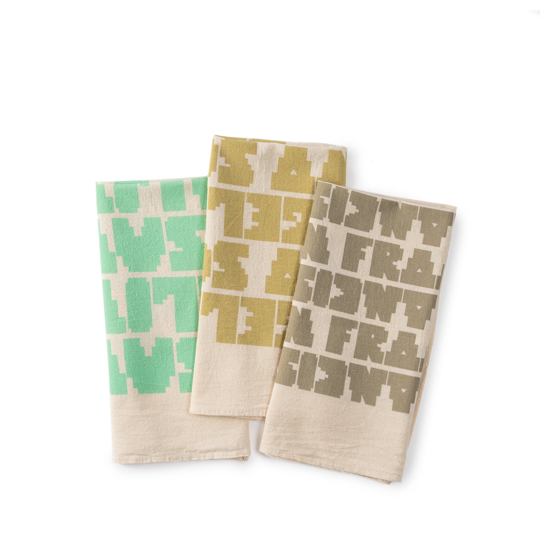 Cities Towel in Los Angeles/Sausalito/San Francisco (Set of 3) Zoom Image 1