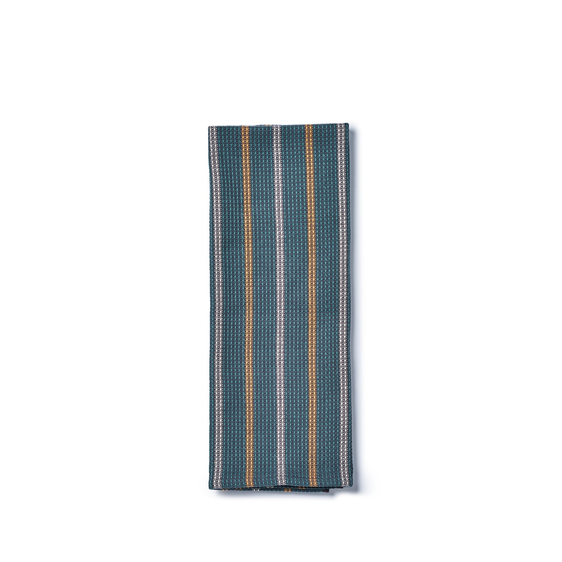 Slate Cotton Waffle Weave Tea Towel in Juniper Zoom Image 1