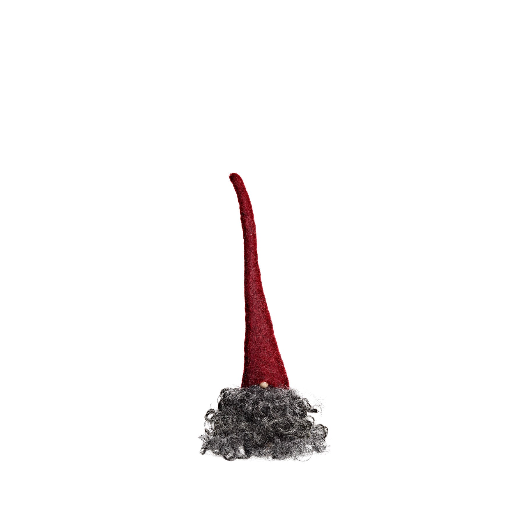 9" Gnome with Wood Base and Red Cap Zoom Image 1