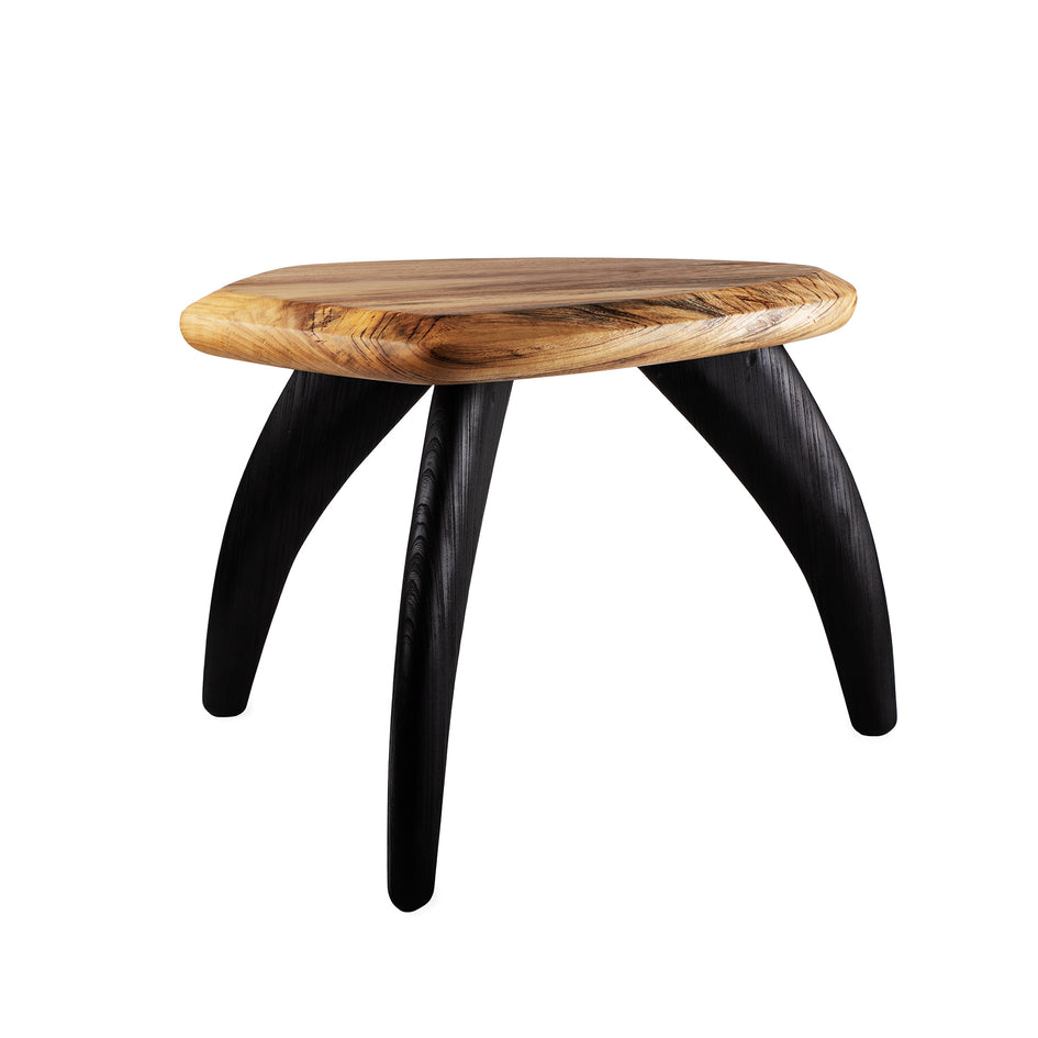 #1 Low Wood Stool Image 1