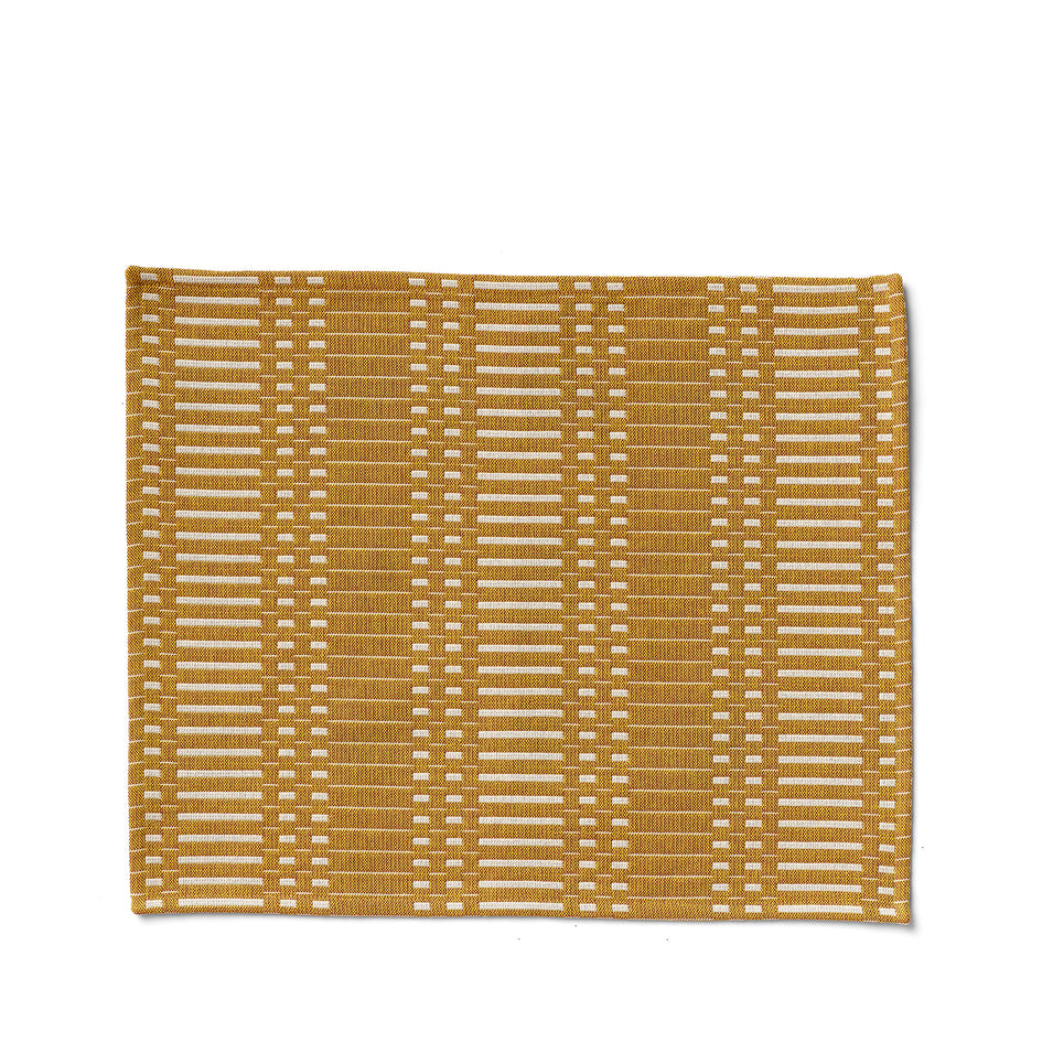 Helios Placemat in Ochre Image 1