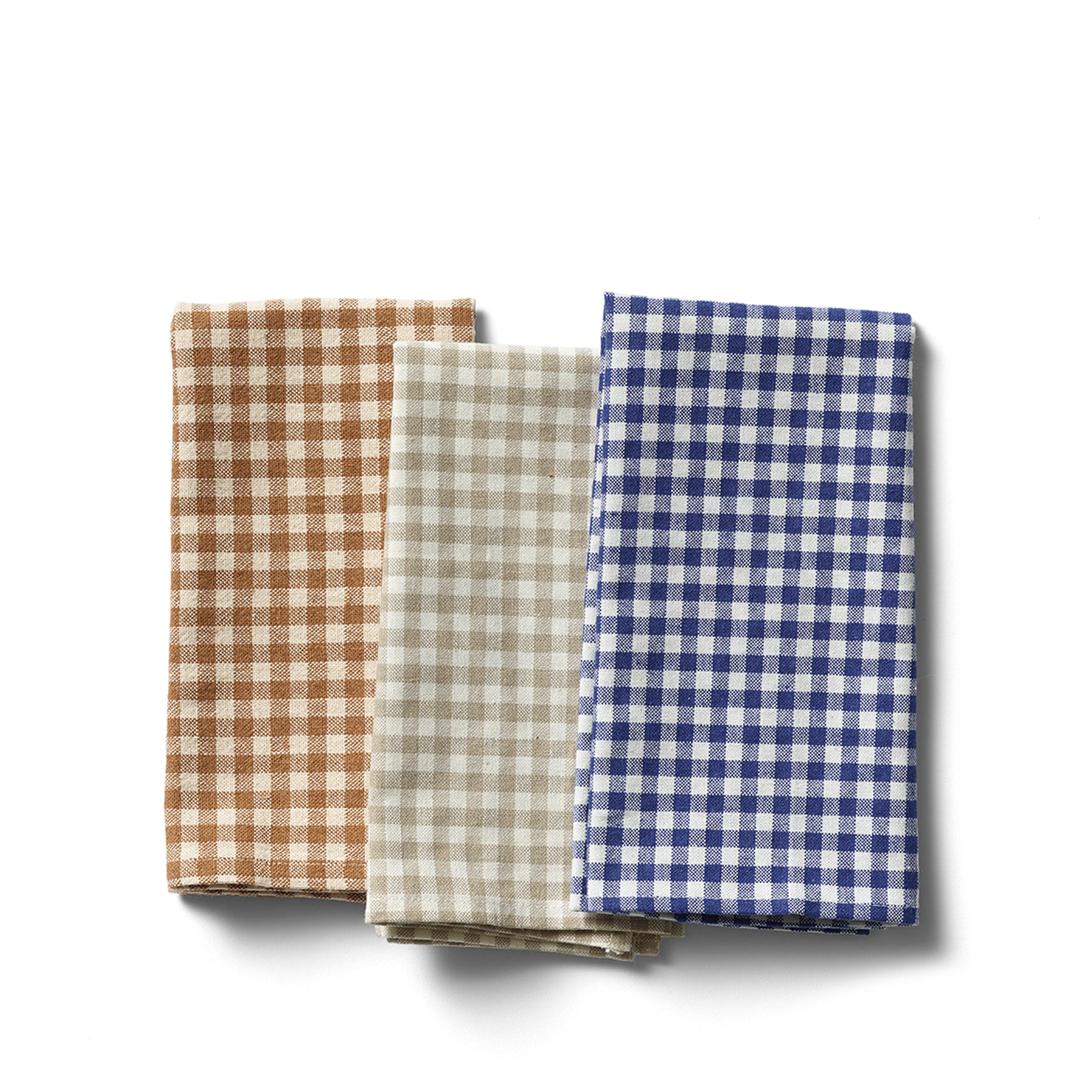 Organic Cotton Gingham Napkins (Set of 4) Zoom Image 2