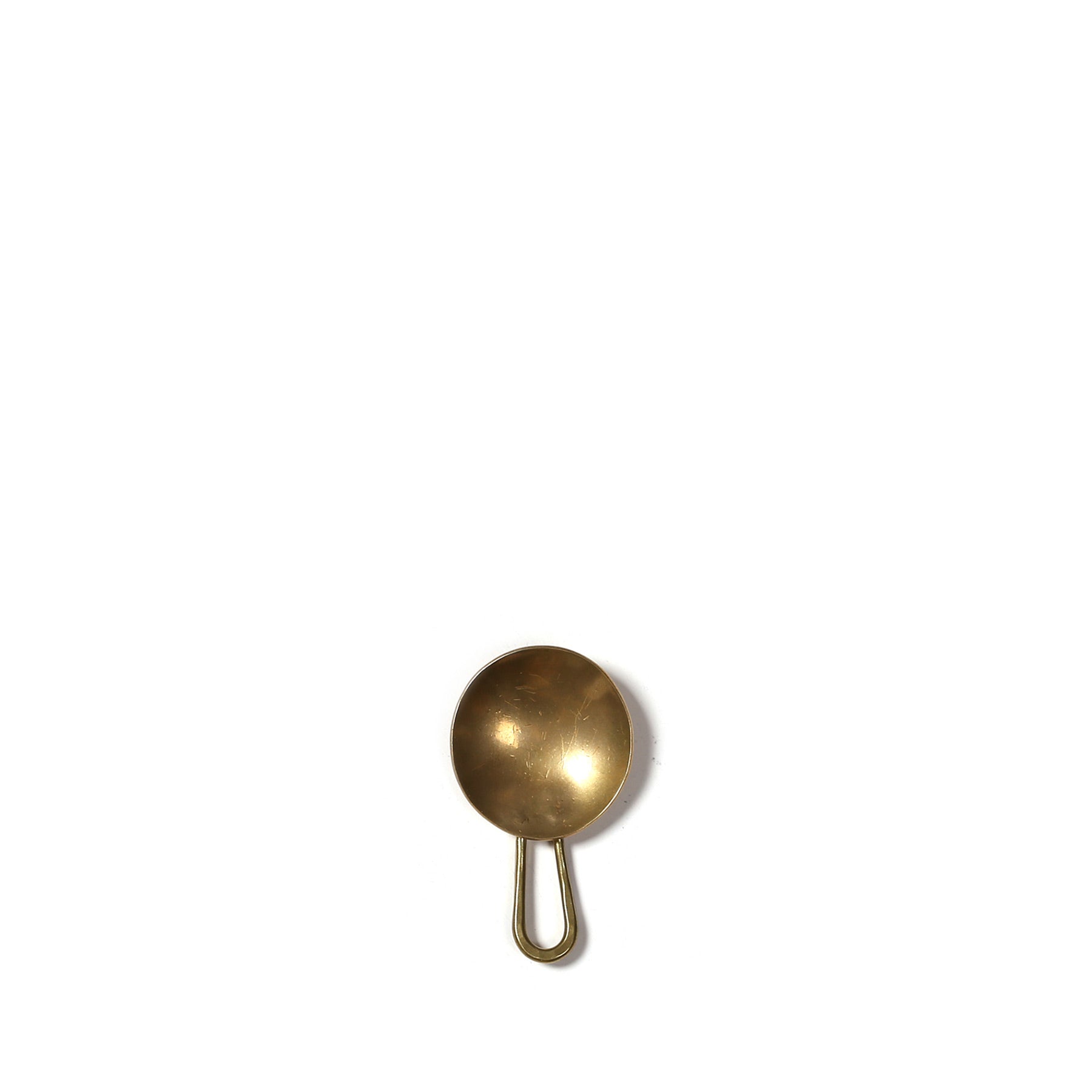 Brass Tea Scoop Zoom Image 1