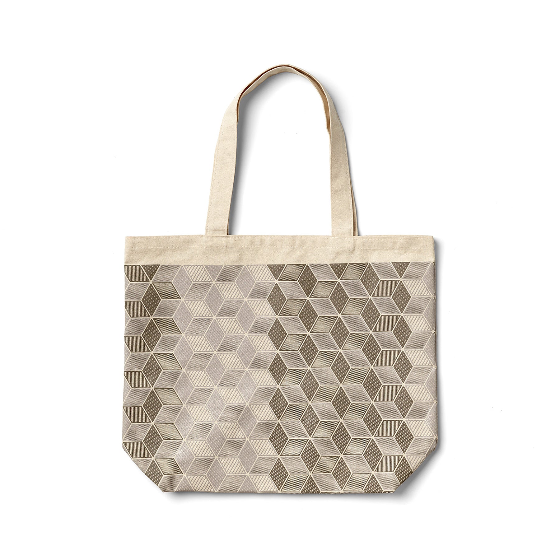 Mural Tote in Warm Grey Zoom Image 1