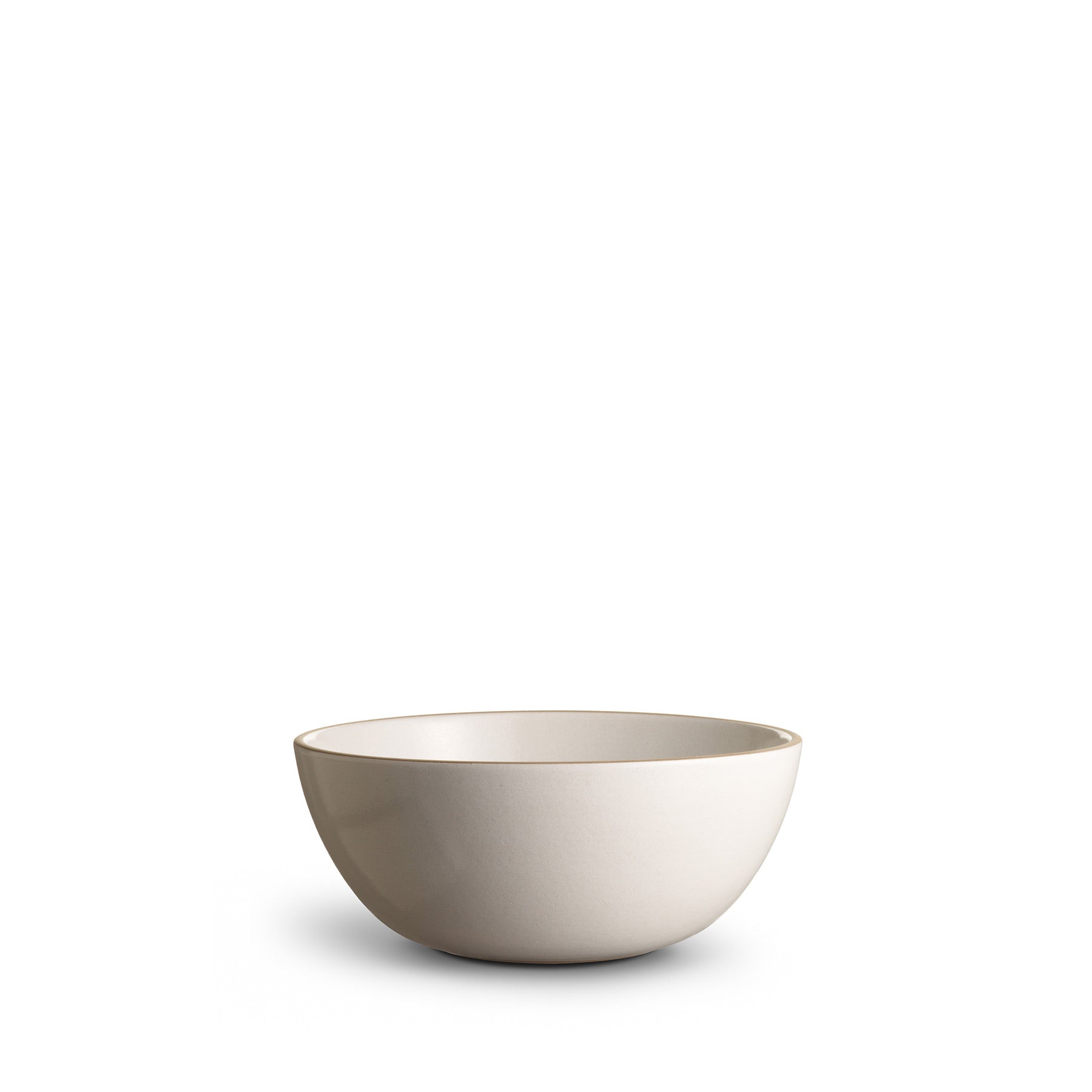 Vegetable Bowl in Opaque White Zoom Image 1